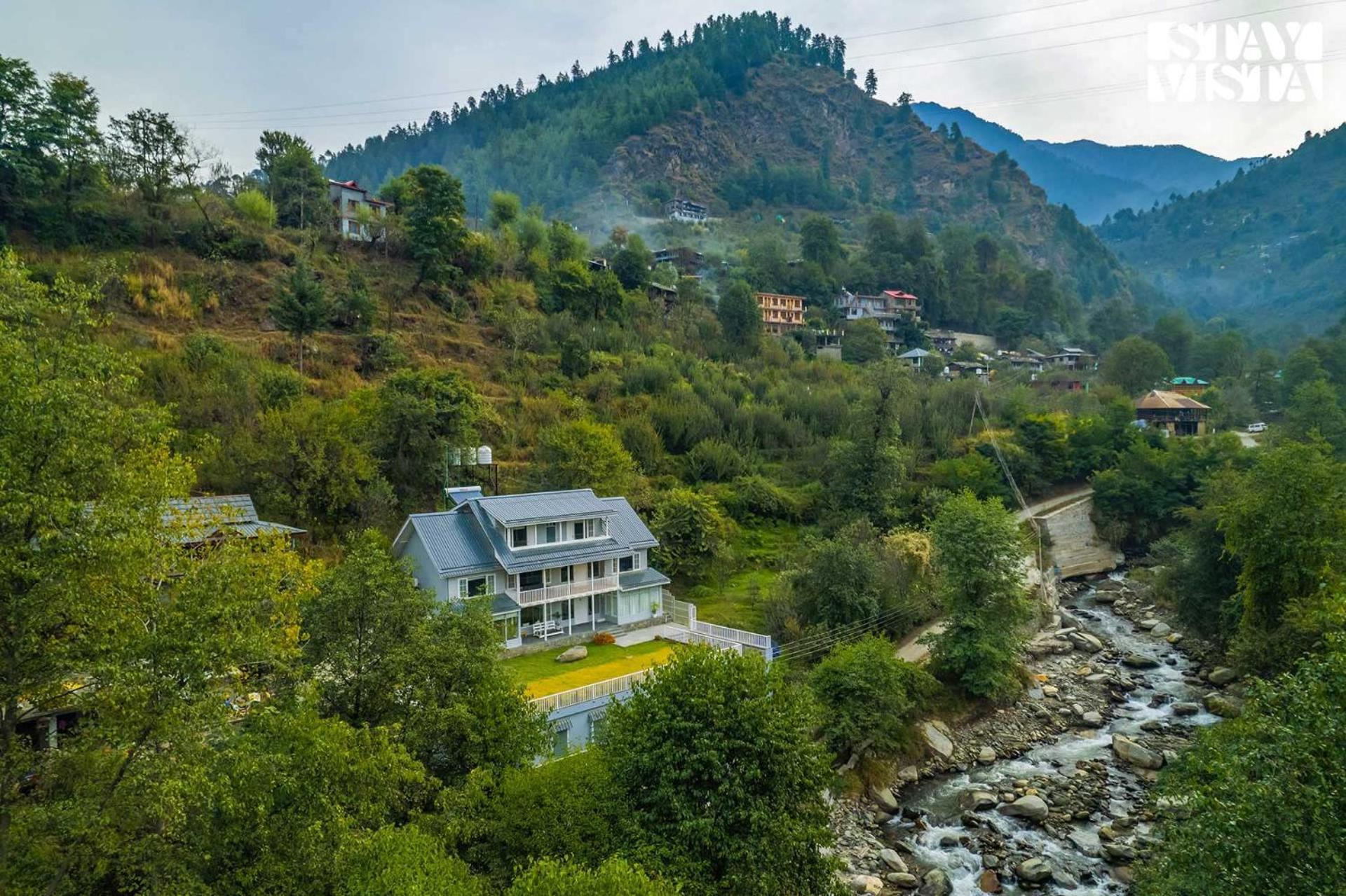 Stayvista At Riverside Symphony Manali  Exterior photo